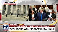 Cameras record Trump in NYC courtroom in ‘extraordinary’ moment
