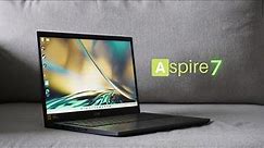 Acer Aspire 7 (2022) Review - Utility Over Looks!