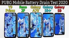 Samsung Galaxy S8 Plus vs S9 vs A70 vs Reno 2F vs Y9 Prime 2019 - Battery Test in 2020!