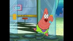 Patrick Star Freezing in Front of Door for 10 Hours