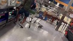 Angry Man Rages Inside Of Grocery Store