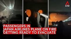 Japan Airlines fire: Video emerges of passengers inside cabin receiving evacuation instructions