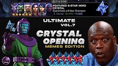 Ultimate Crystal Opening V7 (Memes Edition) GGC + 6 Star NEXUS! - Marvel Contest of Champions
