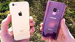 iPhone 6S vs Galaxy S9 The Truth...