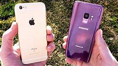 iPhone 6S vs Galaxy S9 The Truth...