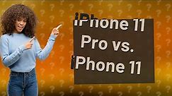 Is iPhone 11 Pro cheaper than iPhone 11?