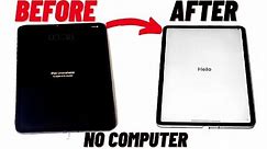 How to Factory Reset iPad Unavailable/Security Lockout without COMPUTER 2022