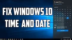 How To Fix Computer Date and Time Keeps Changing in windows 10