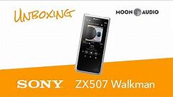 Sony NW-ZX507 Walkman Unboxing | Moon Audio
