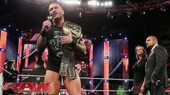 Randy Orton's "Champion of Champions Ceremony": Raw, Dec. 16, 2013