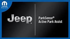 ParkSense® Active Park Assist | How To | 2023 Jeep Cherokee