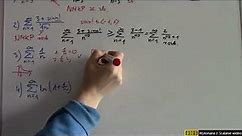 MARATON z Szeregami Liczbowymi cz.1 - 60 przykładów - badamy zbieżność szeregów - Szeregi liczbowe