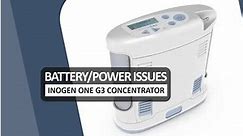 Inogen G3 Troubleshooting Battery and Power Issues