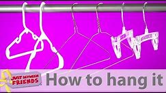 How to Hang Clothes for JBF