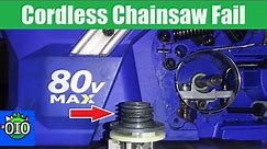 A Big Problem with Many Cordless Chainsaws and Fixing Kobalt/Greenworks 80V Oiler Issue