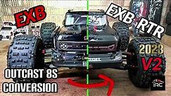 Arrma OUTCAST 8S EXB to EXB RTR V2 2023 Conversion! 🔥🔥🔥 HOW TO DO IT? WHAT DO YOU NEED?