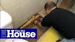 How to Install a Towel Warmer | This Old House