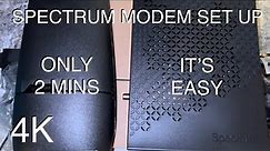 Spectrum Modem Setup (Under 2 Minutes)