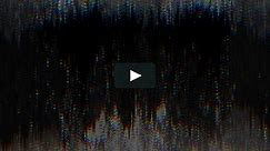Multicolored TV Static Flickers Across Black Screen | Vimeo Stock