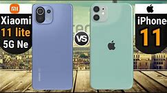 Xiaomi 11 Lite 5G Ne vs iPhone 11 Specs Comparison