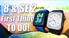 Apple Watch Series 8 & SE2 -First 10+ Things To Do! (Extra Hidden Features)