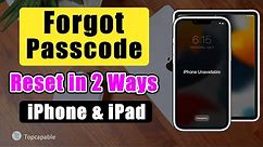 iPhone & iPad: How to Reset Forgotten Passcode | Forgot Your iPhone Passcode? How to Regain Access