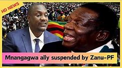 Mnangagwa ally suspended by Zanu PF