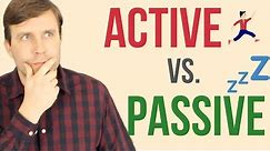 Learn to Use ACTIVE and PASSIVE VOICE | Advanced Grammar Lesson