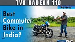 New TVS Radeon 110 Review - Best Commuter Bike In India? | MotorBeam