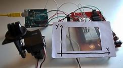 How to use a 4 wire resistive touchscreen with an Arduino