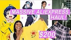 MASSIVE ALIEXPRESS COSPLAY HAUL ($200)