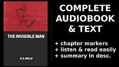 The Invisible Man ⭐ By H. G. Wells. FULL Audiobook