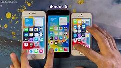 iPhone 6s vs iPhone se 2016 vs iPhone 8