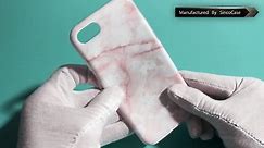 marble look iphone case - iphone case customize picture