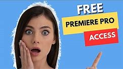 How To Download Premiere Pro for FREE🔥 || 100% Working Method