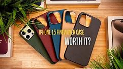 Testing Out All iPhone 15 Pro Woven Case Colors First Impressions