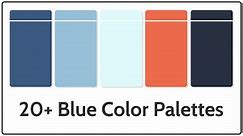 20  Best Blue Color Palettes for 2024 - Venngage