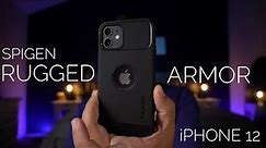 iPhone 12 & iPhone 12 Pro Case - Spigen Rugged Armor