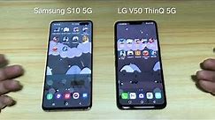 The Fastest 5G Phone? LG V50 ThinQ VS Samsung S10 | Gaming SpeedTest 2023
