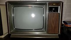Vintage 1979 Zenith System 3 Space Command Color TV
