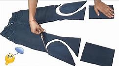Awesome and New Creative Idea From Old Jeans # Old Jeans Re Use Idea # DiY Jeans Re Use Idea
