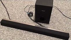 Philips Sound Bar TV Sound System Sub Woofer Compact Affordable 2018