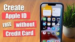 How to Make FREE APPLE ID without Credit Card? Learn How to Create Free Apple ID on iPhone ✅(2023)✅