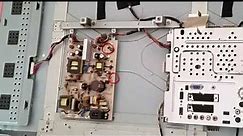 SHARP LC-32S7E-BK LCD TV repair POWER