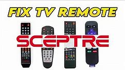 How To Fix Your Scepter TV Remote Control That is Not Working
