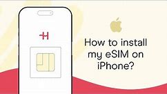 eSIM set up and activation for iPhone Guide - Holafly