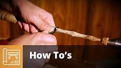 How To's - Make A Magic Wand - Woodturning