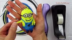 Phone Case Despicable Me Minion - How to Tutorial- 3D Printing Pen/Scribbler DIY