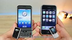 First iPhone vs First Android Phone! (iOS 1.0 vs Android 1.0)-0gxa2rq-kL8