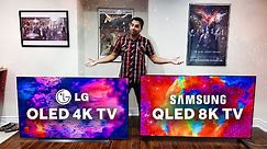Clash of the Titans! LG OLED 4K C9 vs Samsung QLED 8K Q900R